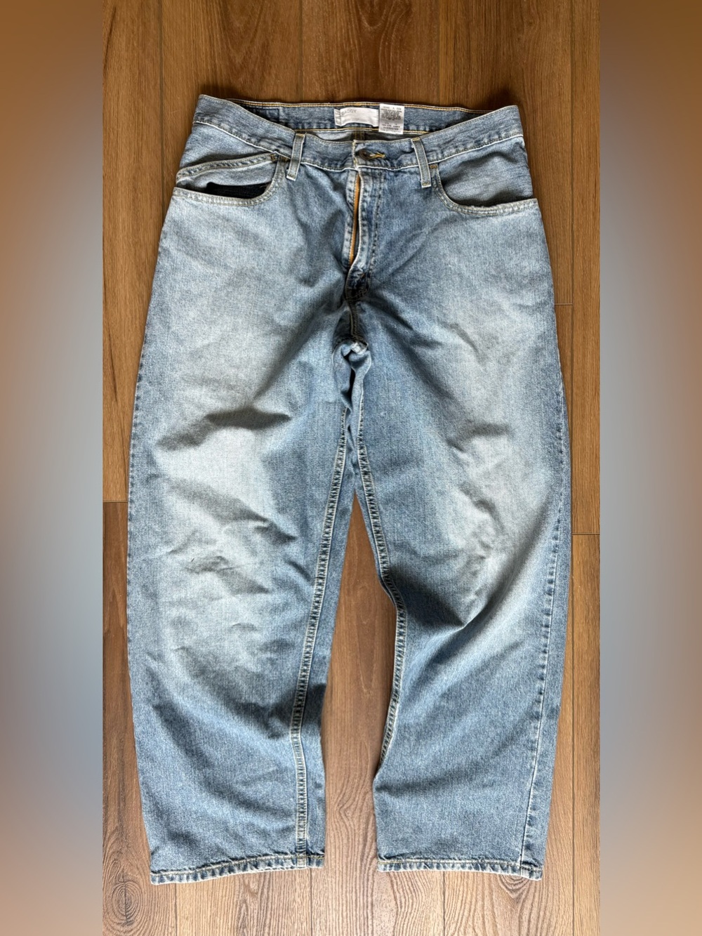 Vintage 90s Levi's SilverTab Denim Jeans 34x31 Loose Wide Leg